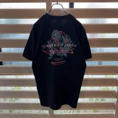adidas ブラック プリント Tシャツ M