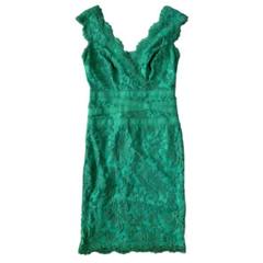 TADASHI SHOJI タダシショージ レース ワンピース グリーン ドレス