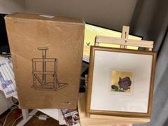 宮山広明　銅版画　木製イーゼル　セット 宮山広明 銅版画 木製イーゼル セット - メルカリ
