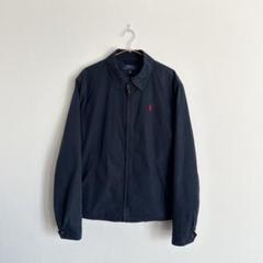 90s POLO by Ralph Lauren レザー　スイングトップ 90s Polo Ralph Lauren Leather SwingTop Jacket XL MossGreen