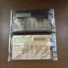 【新品未開封】CASIO カシオ 電卓 カード型ソーラー計算機 SL-760ＬＢのサムネイル