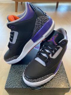 NIKE AIR JORDAN3 RETRO COURT PURPLE26.0