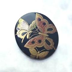 本鼈甲 金蒔絵 螺鈿 ネックレス 作家もの 広山 レア チェーン約