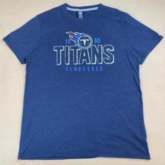 NFL テネシー・タイタンズ Tシャツ ネイビー ビッグロゴ L