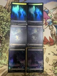 MTG 沼 拡張foil UNSANCTIONED 10枚セット MTG 久遠の終端 沼 ギャラクシーFoil 10枚セット 基本土地 EOE