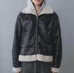 UNAILEムートンボアジャケットbomber jacket