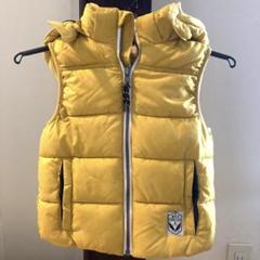 イエローダウンベスト 2ポケット THE NORTH FACE ダウンベスト Sサイズ イエロー黄色レアカラー