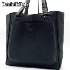 【美品】ダニエル&ボブ トートバッグ 2way ナイロン レザー ネイビー 極美品】ダニエル&ボブ トートバッグ 2way レザー ネイビー A4