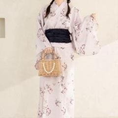 apres jour アソート花柄浴衣セット ライトピンク S apres jour 浴衣 アソート花柄浴衣セット「ZOZOTOWN限定アイテム