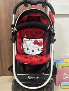 限定！ハローキティ×グレコ ベビーカー HELLO KITTY A型