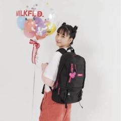 おジャ魔女どれみ　ミルクフェドコラボ　バックパック 20周年限定 おジャ魔女どれみ×MILKFED コラボレーションバック