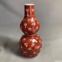 花器 古伊万里 赤絵 輪線紋 徳利 酒器 酒盃 染付 花入 モダン 骨董 古美術 古童 - 伊万里 赤絵輪線文 徳利 | 古美術品専門サイト fufufufu.com