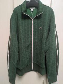 LACOSTE 幾何学模様 グリーン L