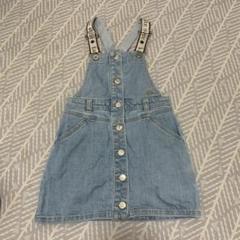 kate spade ジャンバースカート ライトブルー　デニム