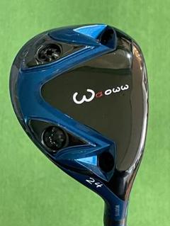 Waoww ワオ RV-555 UTILITY 24度 ファイヤーXP UT55 RV-555 Type-S UTILITY [BLACK MONSTER SERIES] | waoww