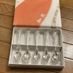 m WAKO 銀製 純銀 フォーク スプーン セット 激レア WAKO サトチャン スプーンセット (銀仕上げ)〈5本