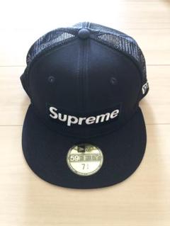 Box Logo Mesh Back New Era　ネイビー3/4のサムネイル