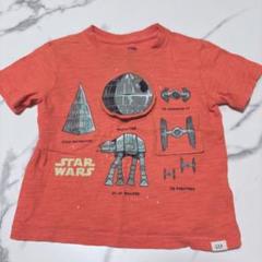 gap スターウォーズ　遊び心半袖tシャツ オレンジ　2歳サイズ　95
