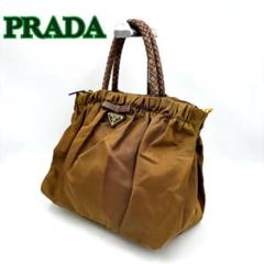 美品】プラダ PRADA 斜め掛けショルダーバッグ 三角ロゴ ブラック