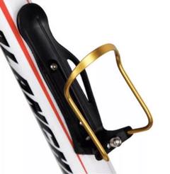 自転車用 ドリンクホルダー ボトルホルダー ボトルケージ ◆ゴールド◆