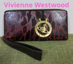 【希少】Vivienne Westwood レオパード柄 でかロゴ 長財布 希少デザイン】Vivienne Westwood 長財布レオパード柄 でかロゴ
