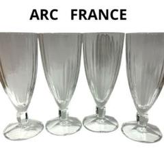 ARC アルク　FRANCE フランス製　パフェグラス　ビアグラス　4セットのサムネイル
