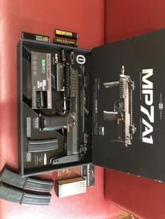 MP7A1 ガスガン サイレンサー付き マガジンx2 照準鏡 セット 2025年最新】mp7a1 サイレンサーの人気アイテム - メルカリ