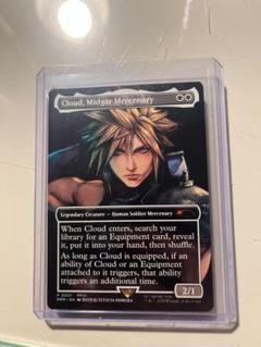 【MTG】【日本語版】 【スポットライト】【プロモ】ミッドガルの傭兵、クラウド MTG】ミッドガルの傭兵、クラウド 日本語 プロモ スポットライト