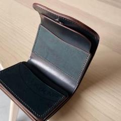 HORWEEN フルシェルコードバン バーボンカラーリバーススタンプ