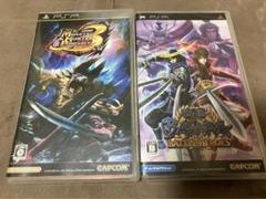 モンスターハンターポータブル 3rd 戦国BASARA セット PSP