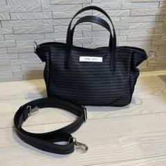 【美品】qbag paris nest bon ブラック q bag paris マザーズバッグ トート おしゃれ ママ 出産祝い