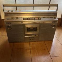 昭和レトロ 大型ラジカセ ナショナル RX–5300Made in Japan