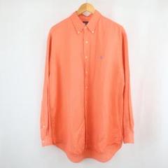美品 Ralph Lauren BLAKE シルク リネン オーバーサイズシャツ