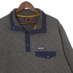 patagonia オーガニックコットン キルトスナップT プルオーバー