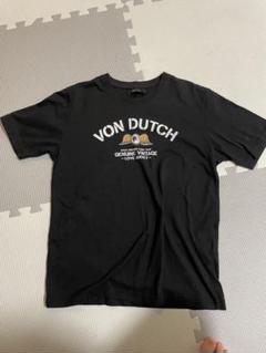 Von Dutch☆Tshirt バックロゴプリント コットン 半袖 Ｔシャツ Von Dutch☆ロゴ バックプリント コットン 半袖 Tシャツ