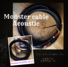 Monster acoustic モンスターケーブル 木目プラグ 新品未使用美品