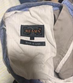 百名品　 BEAMS PLUS 2プリーツ チノ トラウザーズ　カーキのサムネイル