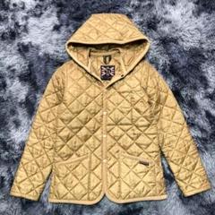 美品✨ラベンハム LAVENHAM【36】キルティングジャケット (フード付）