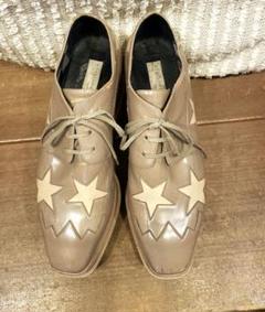 STELLA McCARTNEY 星型パッチワークレザーシューズ