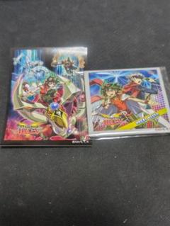 遊戯王 ライブ ARC-V キービジュアル ステッカー ジャケット缶バッジ