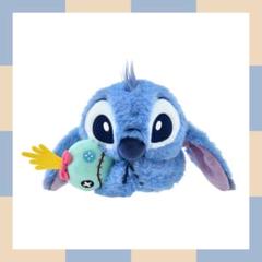スティッチ＆スクランプ 筆箱・ペンケース ぬいぐるみ風 Stitch