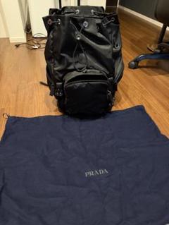 PRADA Re-Nylon xサフィアーノレザー バックパック