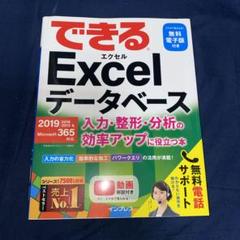 できるExcelデータベース 入力・整形・分析の効率アップに役立つ本のサムネイル