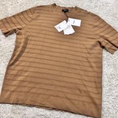 未使用　セオリー　コットンニット　Tシャツ　Ｌ