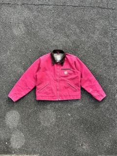 【レア】カーハートデトロイトジャケット　ピンクSCA Carhartt カーハート デトロイトジャケット ワークジャケット