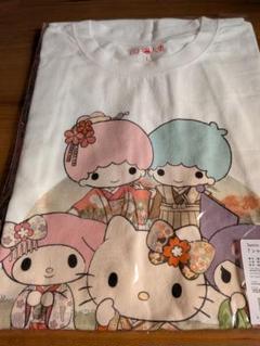 江戸大奥　サンリオキャラクター Tシャツ Lサイズ ホワイト　白のサムネイル