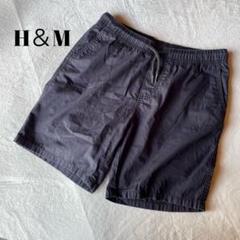 H＆M メンズ ハーフパンツ 短パン XS ネイビー 半ズボン