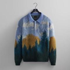Kith ×Needles ポロセーター ニードルズ NEEDLES 和紙 ポロ セーター ポロシャツ