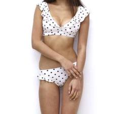 dazzlin 水着 dazzlin フラワーリボンビキニ イエロー【返品不可商品