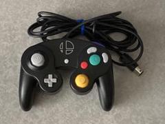 ニンテンドー ゲームキューブ コントローラ スマブラブラック GC スマブラ